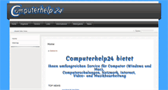 Desktop Screenshot of computerhelp24.at